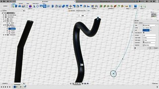 Fusion360 3D Part.3 (Sweep). The absolute beginner tutorial help series.