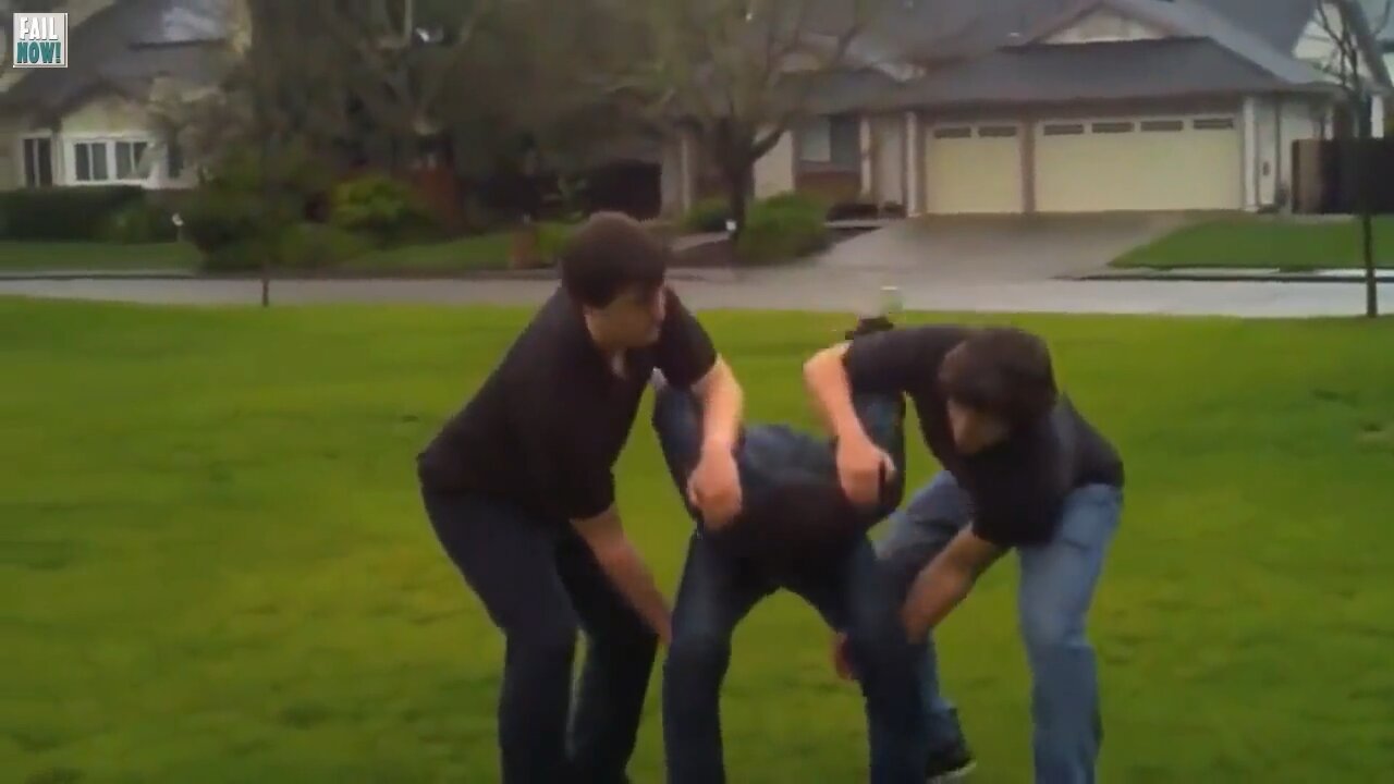 Funny videos 2016 men try a stunt ( fail not try to lox