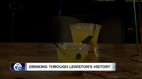 Lewiston is home to the original "cocktail"; history of WNY alcohol and food on tour