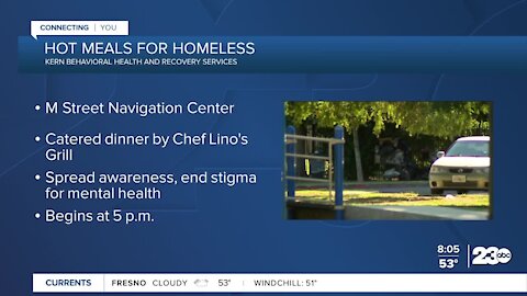Hot meals for the homeless