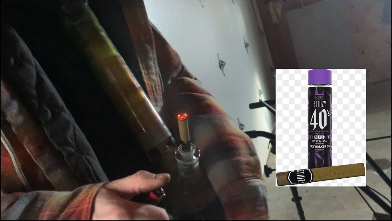 Stiiizy 40 Outta Beaker Bong (Stiiizy 40’s Challenge)