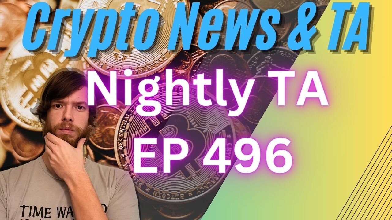 Nightly TA EP 496 2/18/24 #cryptocurrency #crypto #grt #btc #xrp #algo #ankr