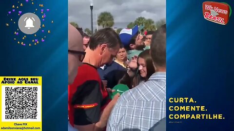 AGORA BOLSONARO EM ORLANDO! OLHA NO QUE DEU!