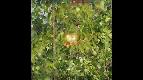WoT Пт в кустах #fan #wot #worldoftanks #shorts