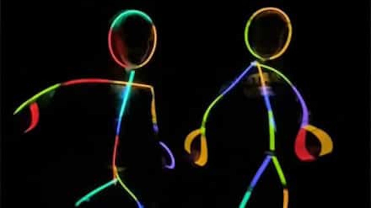 How embarrassing is this glow stick wardrobe malfunction?