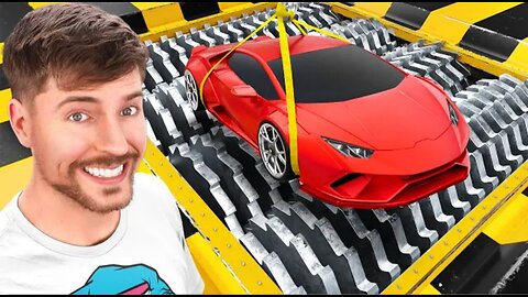 Lamborghini Vs World's Largest Shredder