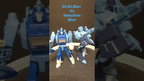 Studio Series 86 Blurr vs Velocitron Speedia 500 Blurr - A Rodimusbill Short
