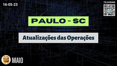 PAULO-SC Atualizações das Operações