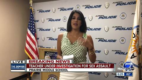 Prairie Middle School teacher is sexual assault suspect, believed to have 'multiple victims'