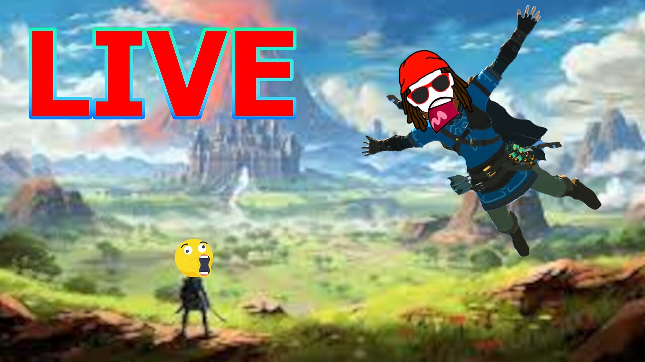 *LIVE* Zelda Tears of the Kingdom. This game is too fun.