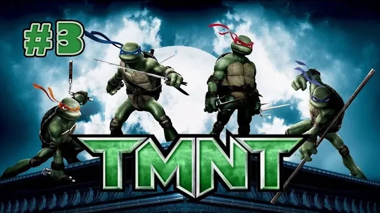 Техно-ниндзя | TMNT #3 | Teenage Mutant Ninja Turtles (2007): The Videogame