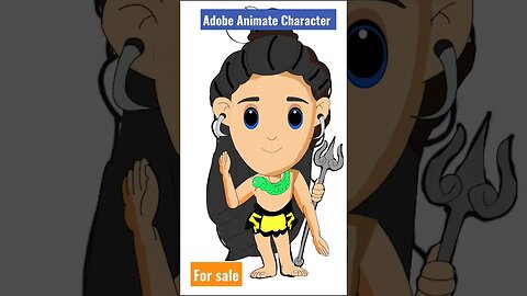 #adobe #animate fully rigid #character for sell #ytshorts #mahadev #mahakal #characterdesign