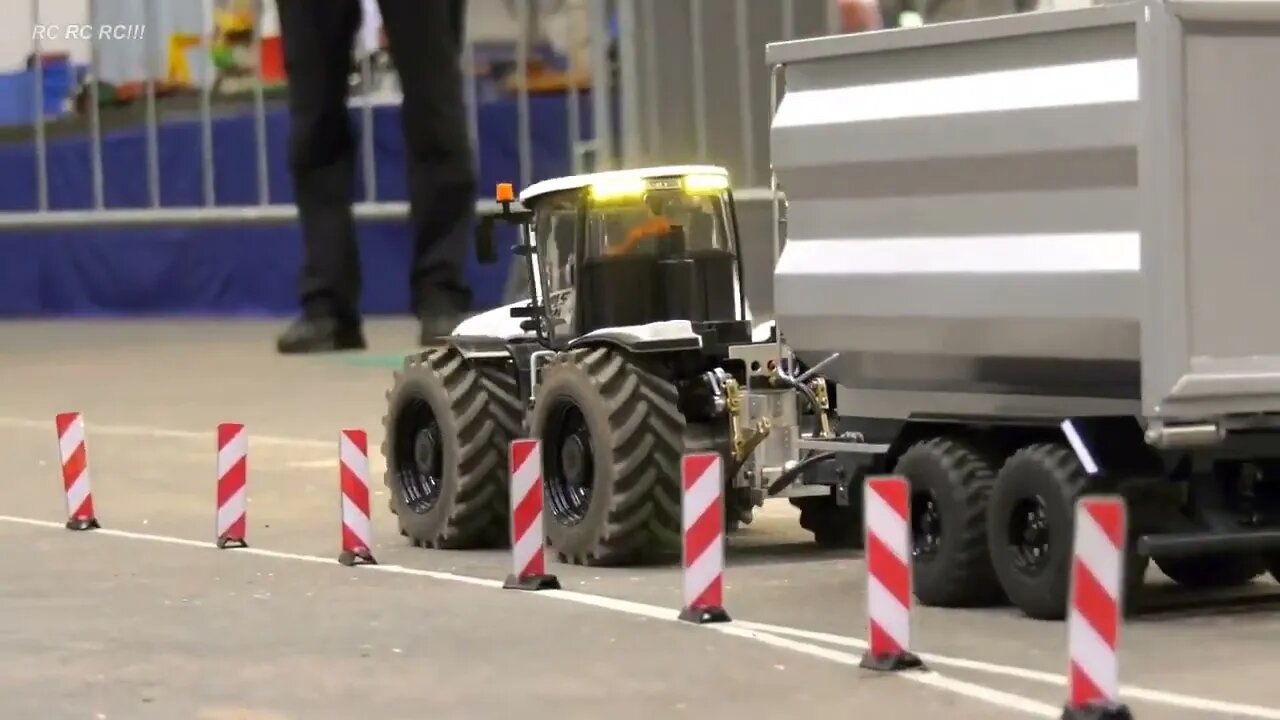 5 % RC TRACTOR, RC TRUCKS COLLECTION!! RC FARMING, MACHINES, RC HYDRAULIC DIGGER, RC EXCAVATOR TRANS