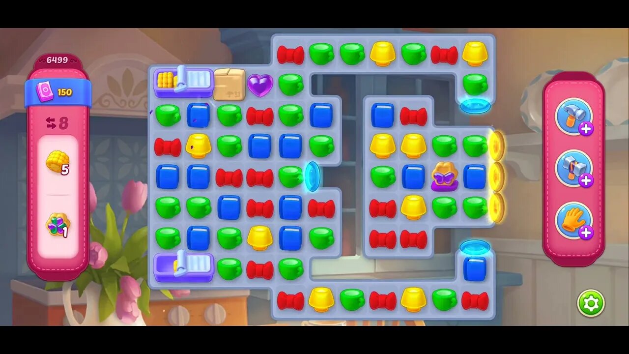 Playrix Homescapes Gameplay Walkthrough Level 6499