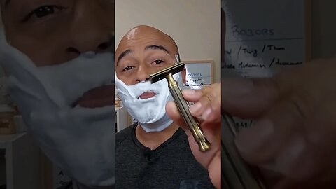 ASMR SHAVE Yuzu Melody by Areffa, Pearl l-55 razor💈🪒🧼🎞️👌🏾💈#asmr #shavingproducts #wetshaving #sotd