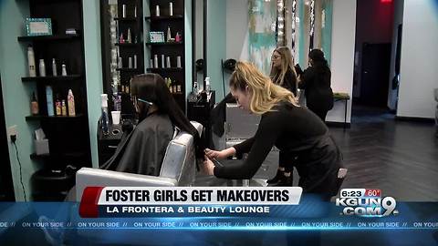 La Frontera & Beauty Lounge team up to give makeovers to teen girls in foster care