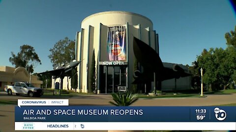 San Diego Air & Space Museum reopens