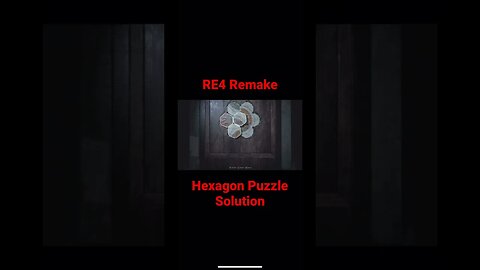 RE4 Remake Hex Puzzle Solution