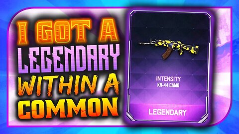 Black Ops 3: "Legendary KN-44 Opening!" Rare "Legendary Camo" (LEGENDARY SUPPLY DROP OPENING)!