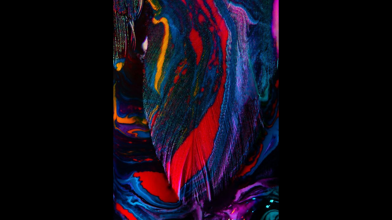 Binaural Beats Waves Kaleidoscope Colors To Reduce Panic Attacks