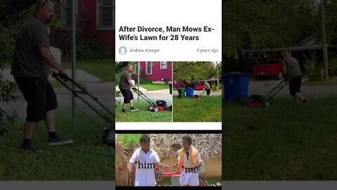 After Divorce, Man Mows Ex-Wife’s Lawn for 28 Years #tamilanmemes #tamilmemes