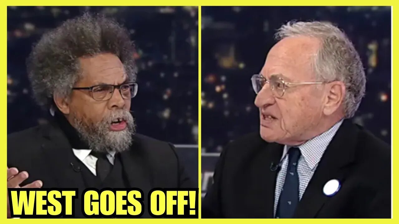 Cornel West DISMANTLES Dershowitz (clip)