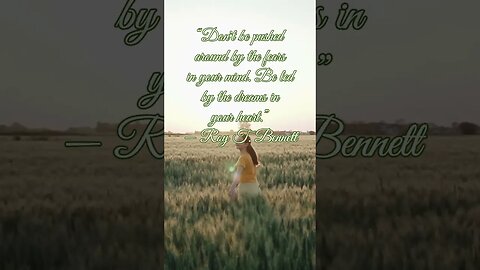 Be Led By The Dreams #roytbennett #quotesoftheday #quotes #inspiration #motivation