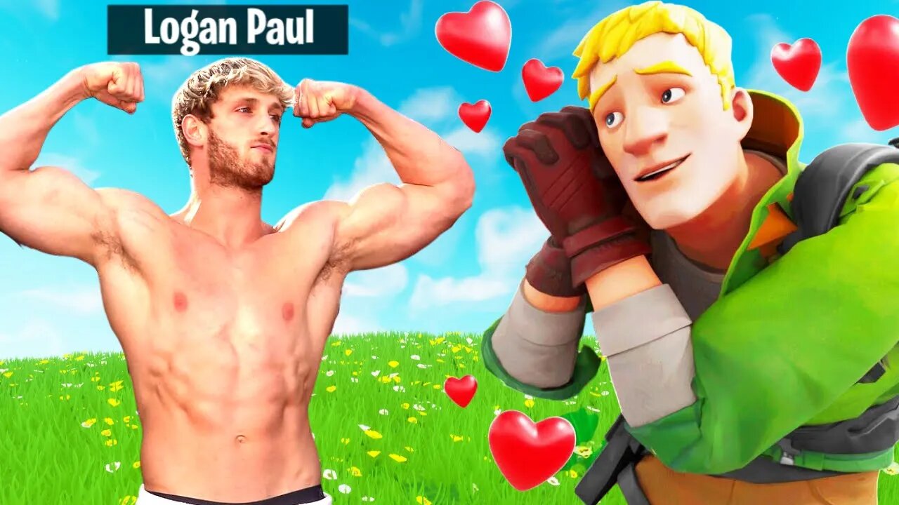I Pretended To Be Logan Paul In Fortnite