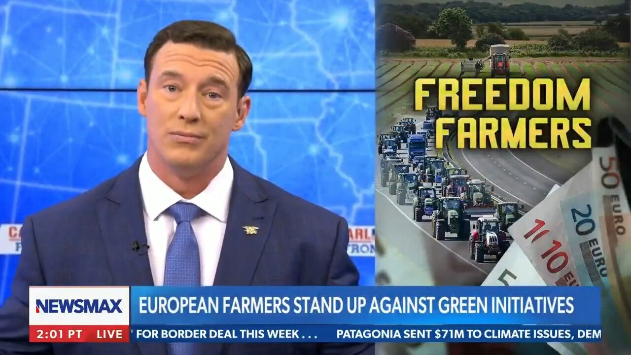 Carl comments on the situation with Farmers in Europe.