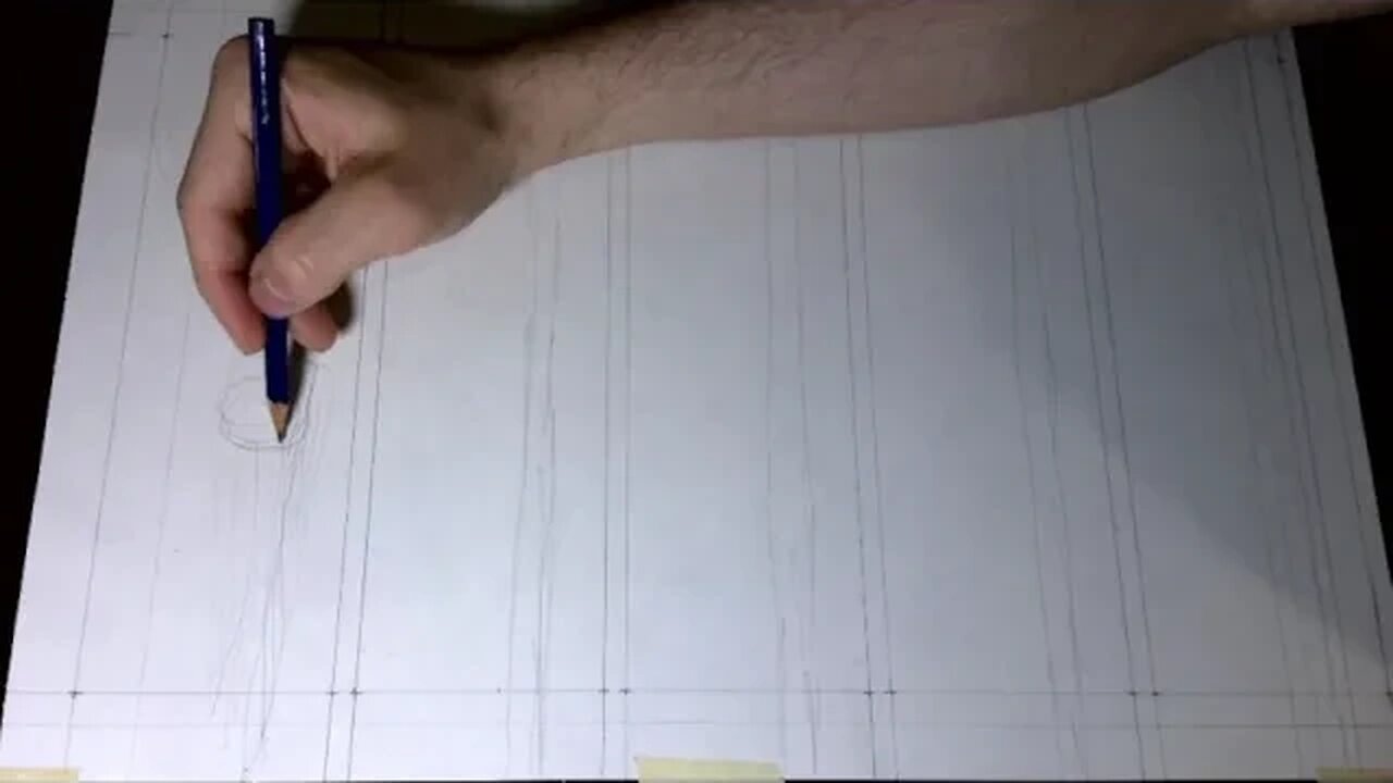 lo-fi draw and chill: Full Process for page 128 of Jane Smith: Wannabe Gladiator
