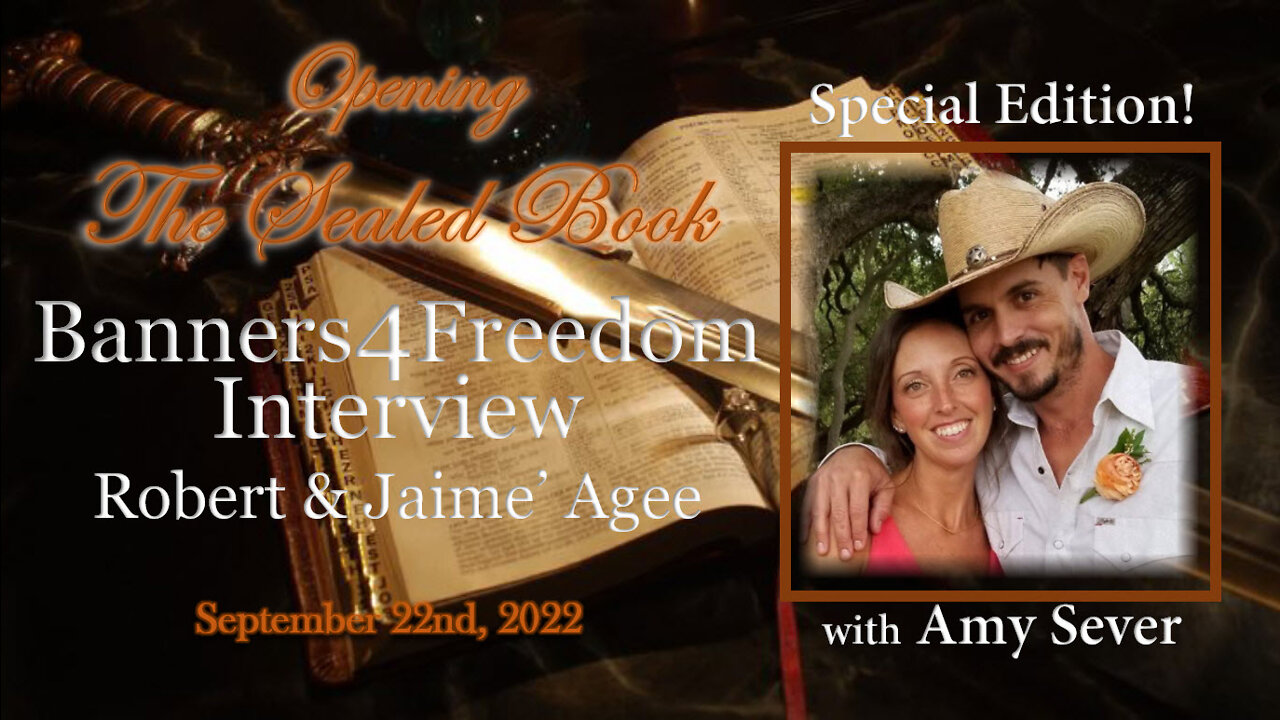 DATE CORRECTION: 09/22/2022 SPECIAL EDITION "Banners4Freedom Interview" with Amy Sever