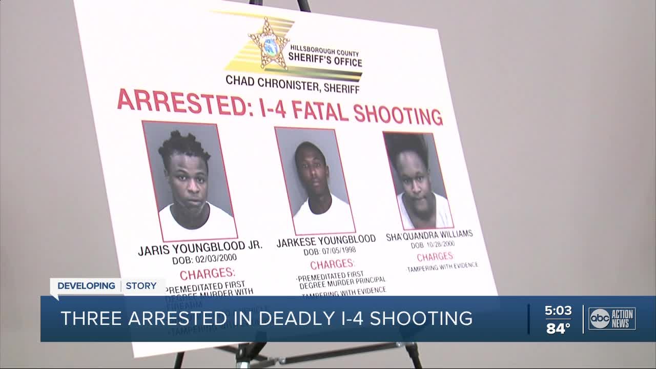 Arrests made in I-4 shooting that killed 17-year-old in Hillsborough County