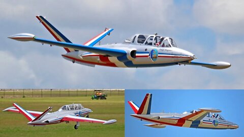 Amazing Scratch-Built Turbine Powered RC Fouga CM.170 Magister