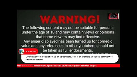 ****YOUTUBE PREMIER EVENTS where****WED. DEC. 8th****9 pm est.****