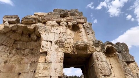 The best preserved temple of the Sun in ancient Rome, Baalbek.