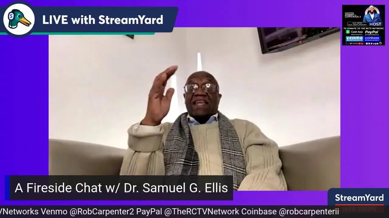 A Fireside Chat w/ Dr. Samuel G. Ellis - Part 2