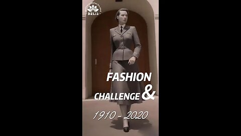 Presek mode od 1910 -2020 v dobrih dveh minutah