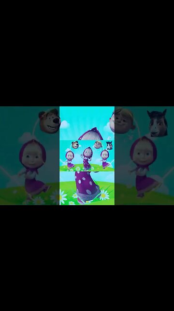 Masha And The Bear ,COCOMELON | Match the Head | Video for kids #031 #matchthehead #kidsvideo