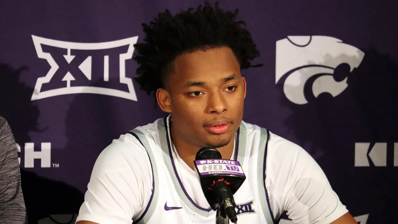 Kansas State Basketball | Carter, McNair & Perry Press Conference | K-State 88, Oral Roberts 78 (OT)