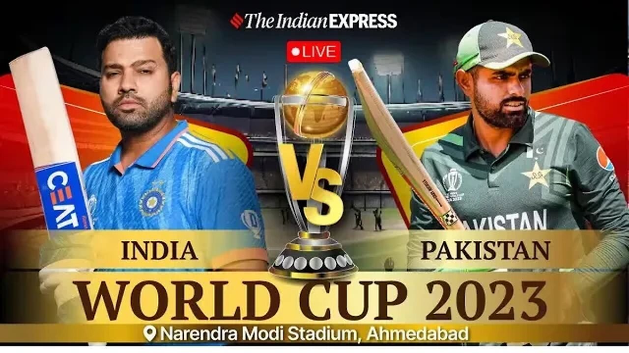 Live Match INDIA VS PAKISTAN CWC 2023 India #live #livematch