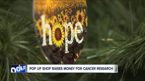 Pop up shop raises money for childhood cancer research