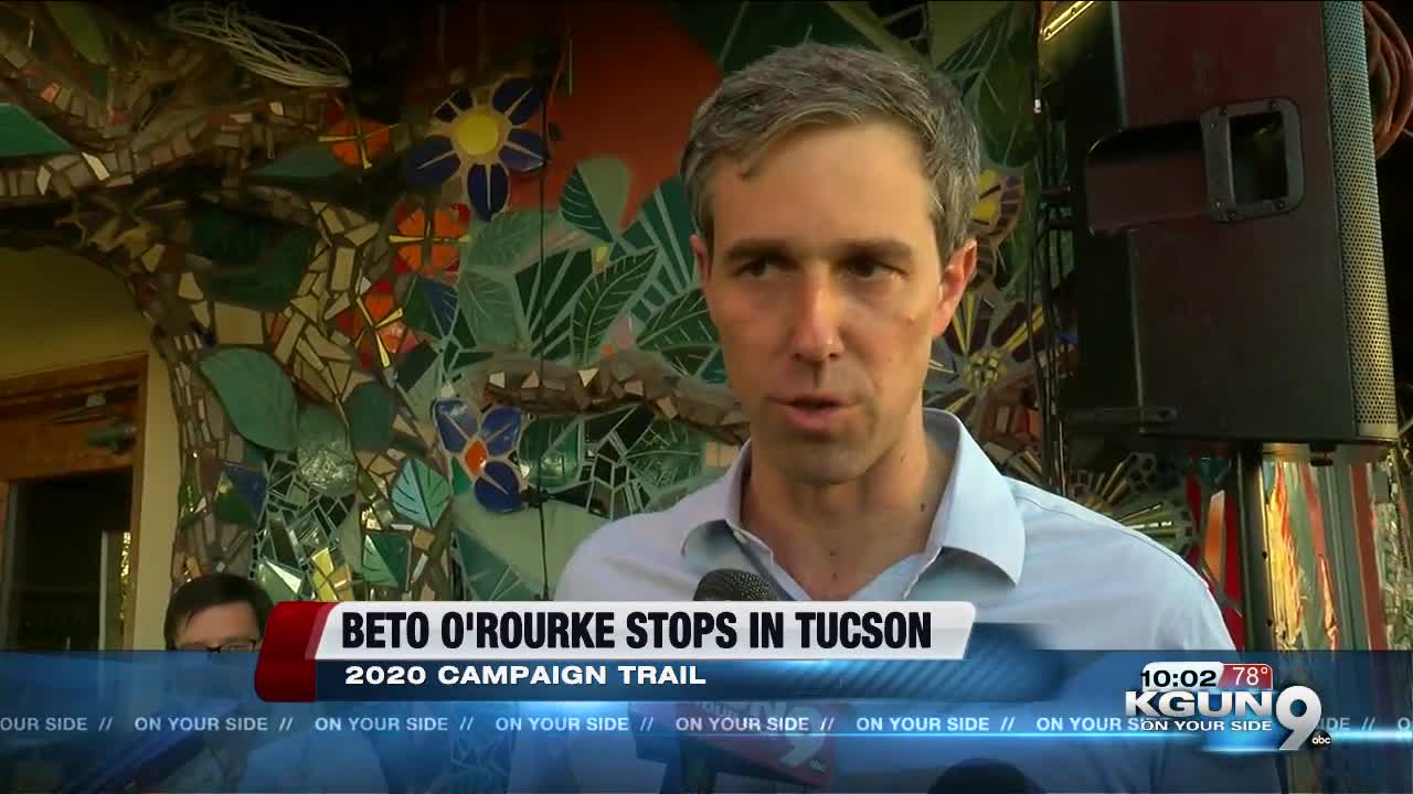 Beto O'Rourke in Tucson