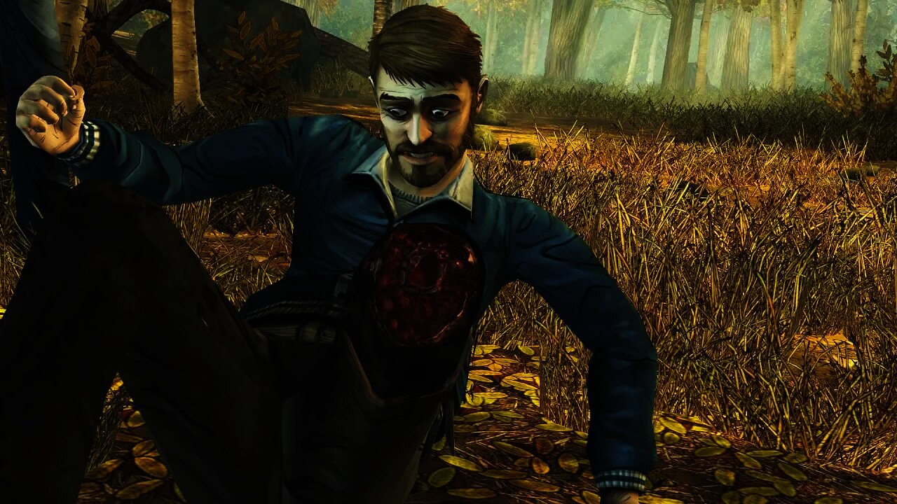 I CUT OFF HIS LEG! | The Walking Dead Season 1 Episode 2 - Part 1