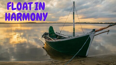 Meditation on Water | Float in harmony on a wooden boat