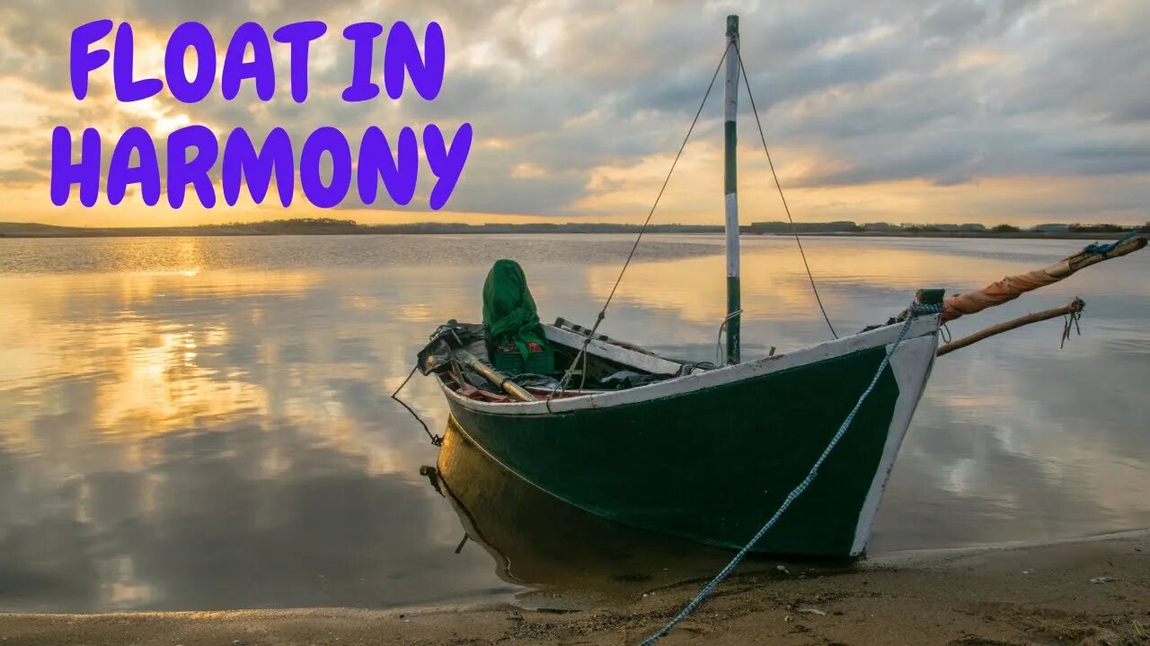 Meditation on Water | Float in harmony on a wooden boat
