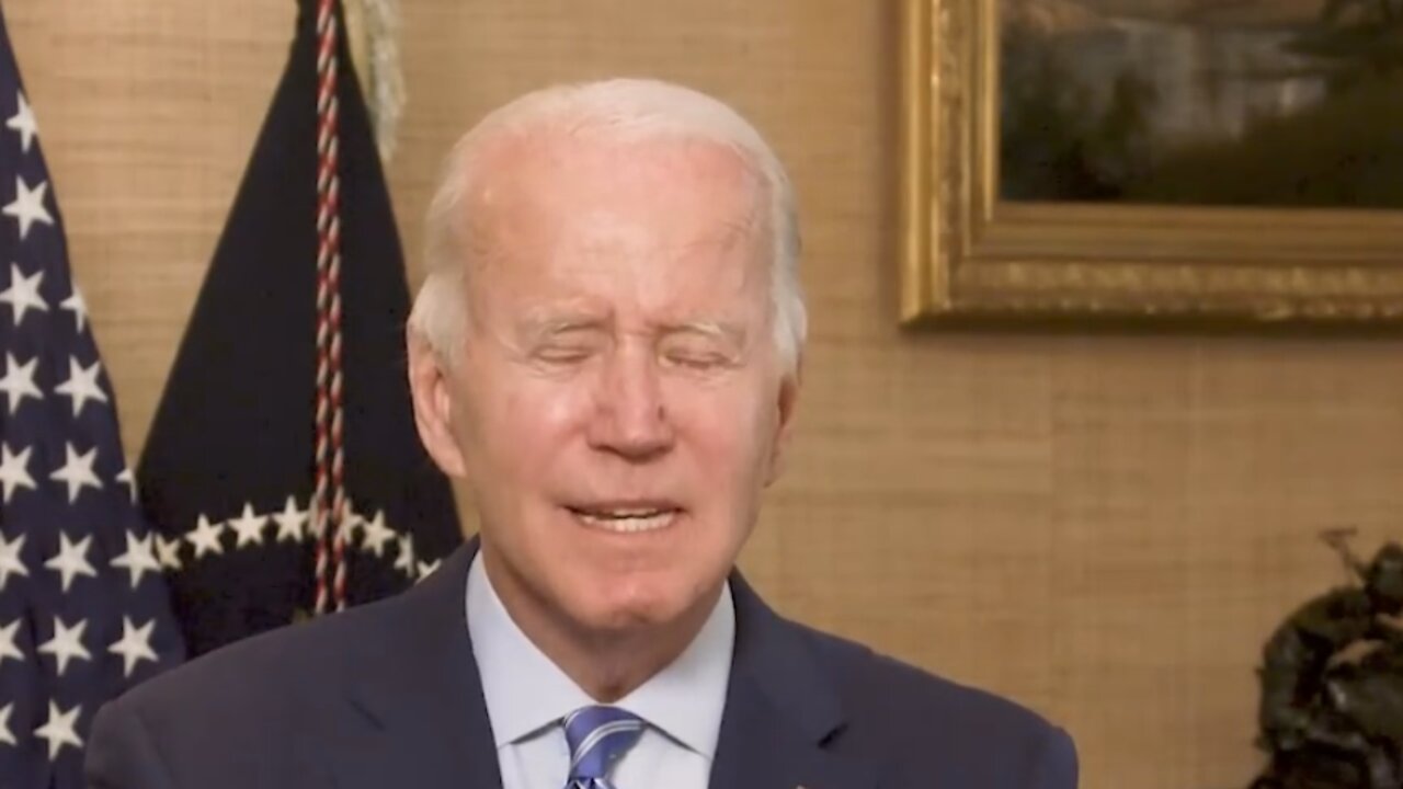 Drugged Up? Biden Sets Record for Fewest Eye Blinks by a Politician