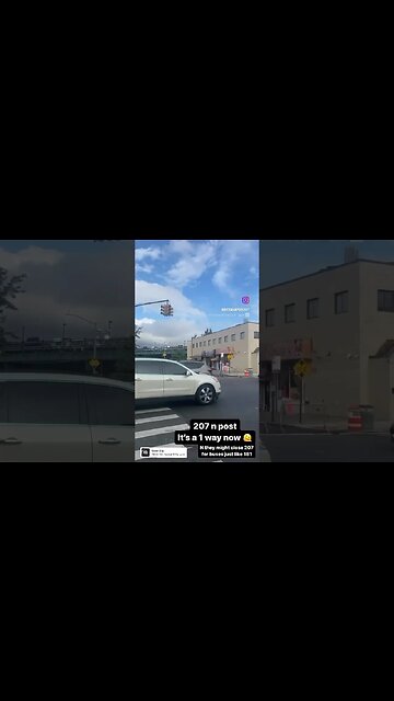 207 n post by the chimi 🚚 issa one way now #paticipa 👋 #dyckman