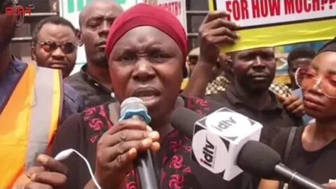 protest continues in Abuja as no swearing in may 29th Nigerians reject Tinubu as president elect