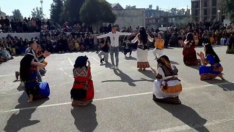 dance kabyle lycée frère hanouti