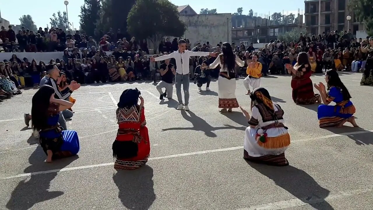 dance kabyle lycée frère hanouti